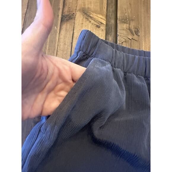 J Jill Pure Jill Sand Washed Pull On Wide Leg Cropped Pants Size Small Lagenlook - Picture 5 of 14